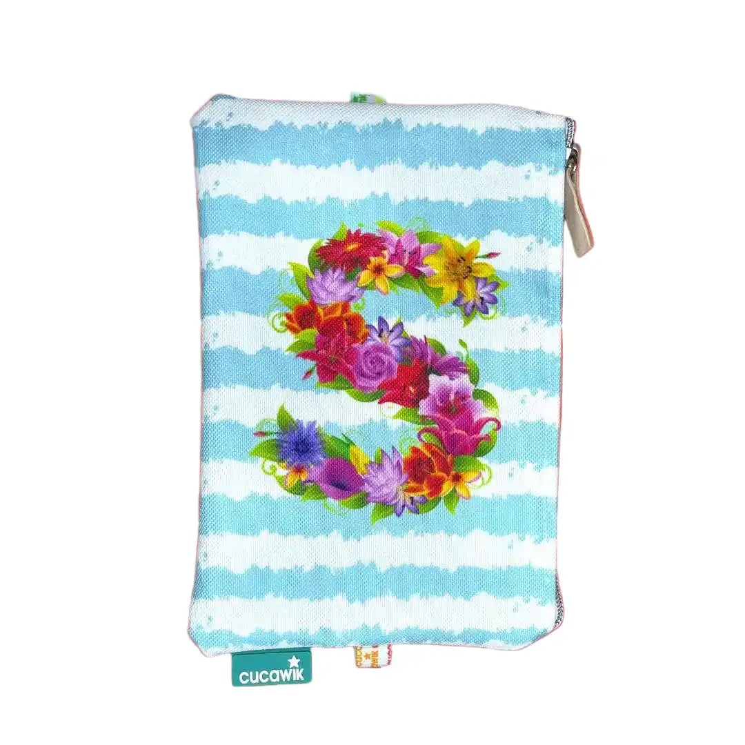 BOLSA/ESTOJO POPPY FLORES - Cucawik