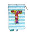 Bolsa Estojo com Letra de Flores T "Poppy" | Cucawik