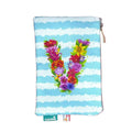 Bolsa Estojo com Letra de Flores V "Poppy" | Cucawik