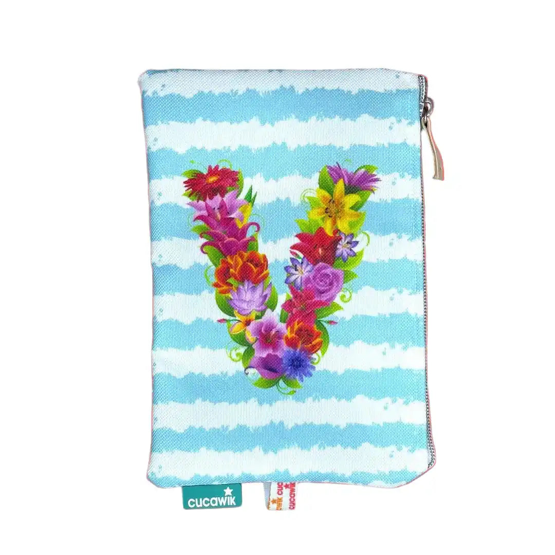 BOLSA/ESTOJO POPPY FLORES - Cucawik