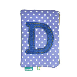 Necessaire Estojo Poppy com Letra D de Ganga | Cucawik