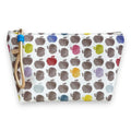 Bolsa Grande Impermeável Gal Maçãs Coloridas Fundo Branco | Cucawik