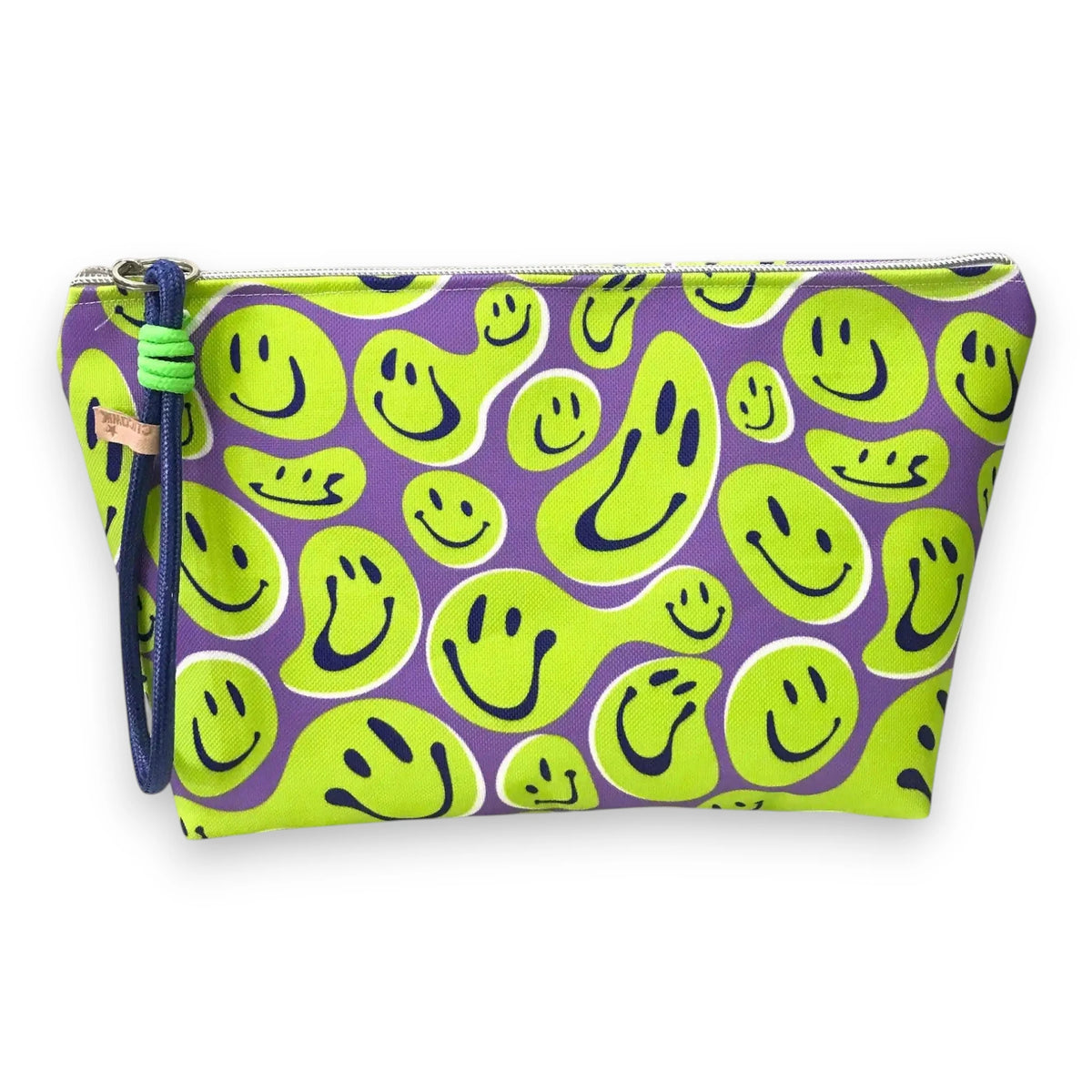 Bolsa Grande Impermeável Gal Smiles Verdes Lilás | Cucawik