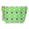 Bolsa Grande Impermeável Gal Ikat Verde Cinzento | Cucawik