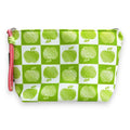 Bolsa Grande Impermeável Gal Maçãs Verdes Xadrez | Cucawik