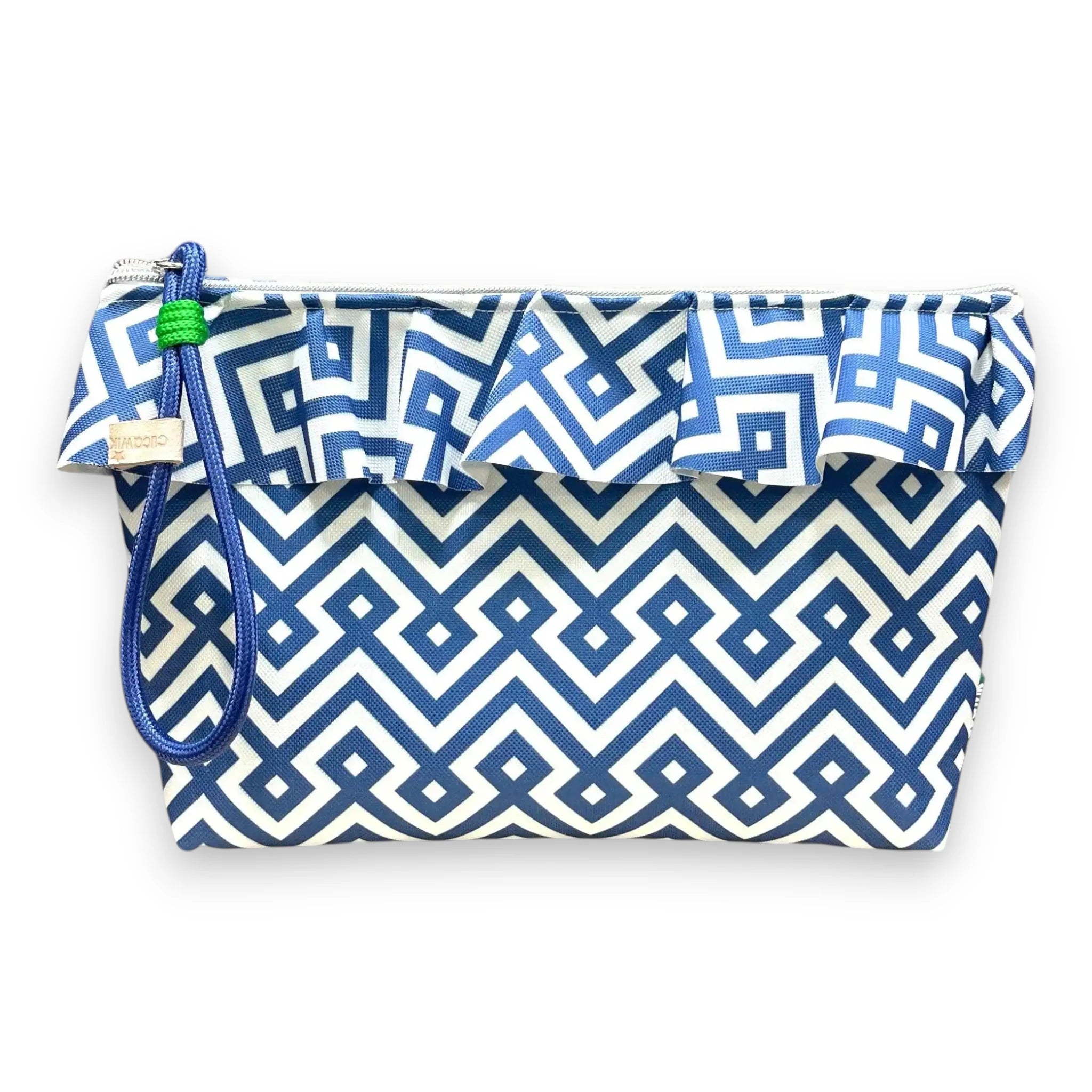 Necessaire Grande Impermeável com Folho Maggy Cucawik