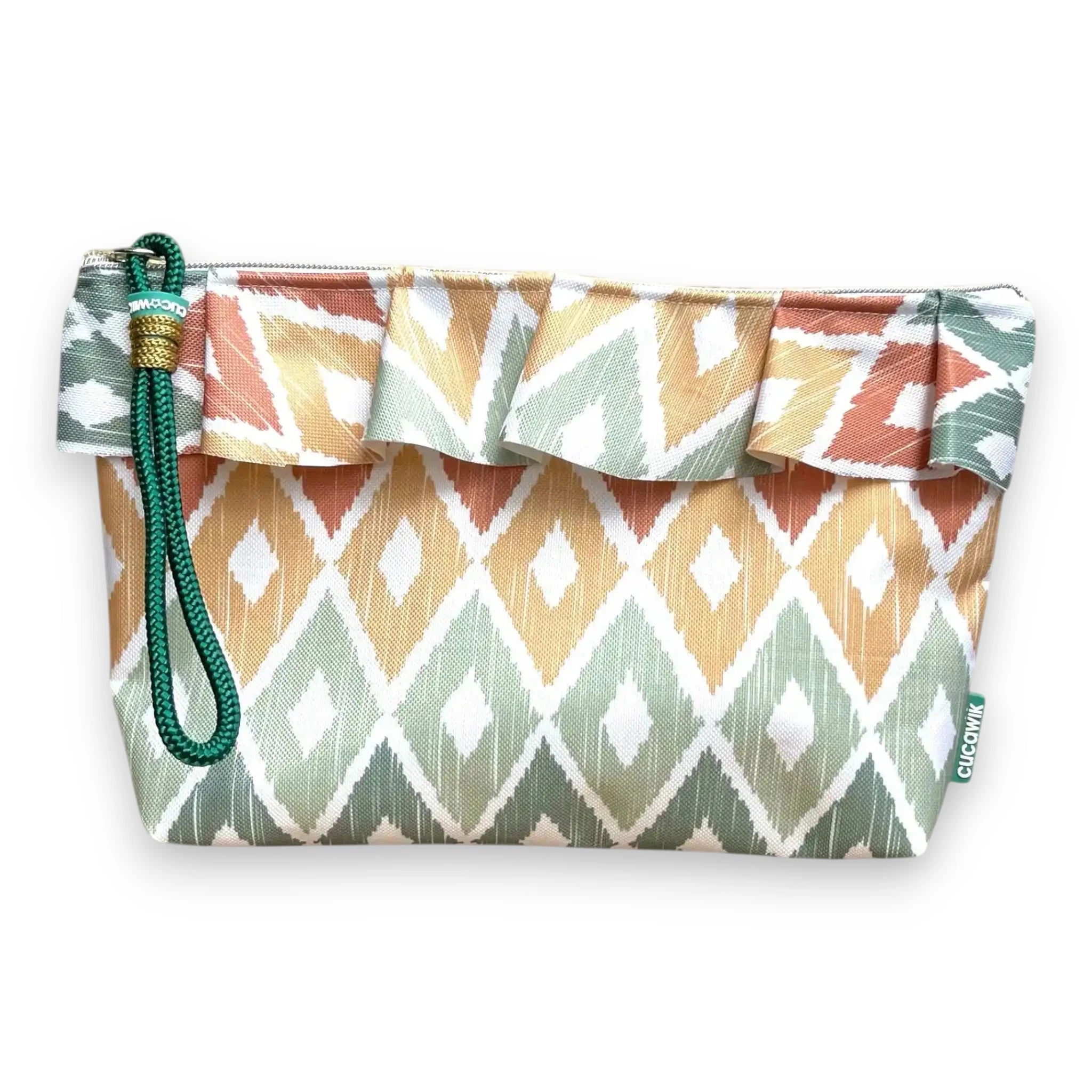 Necessaire Grande Impermeável com Folho Maggy Cucawik