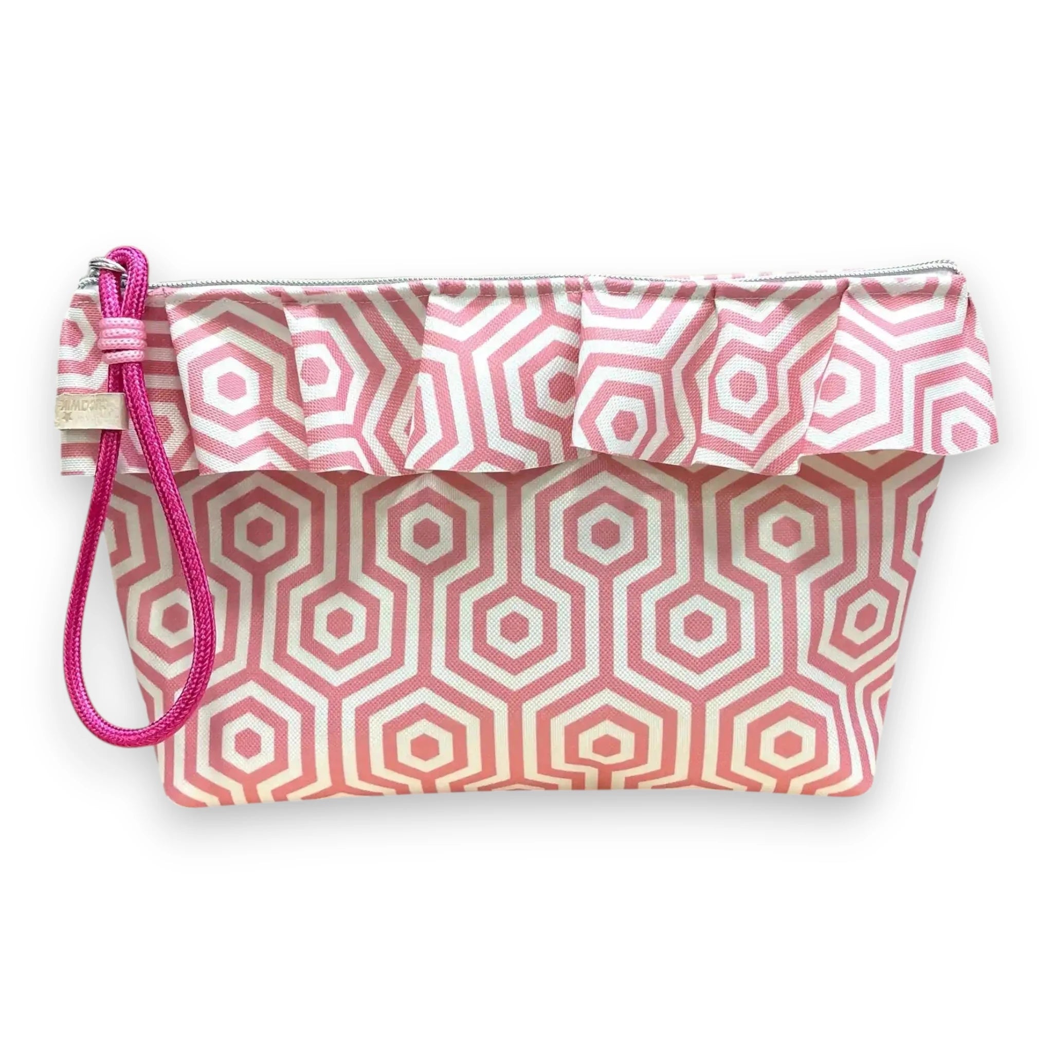 Necessaire Grande Impermeável com Folho Maggy Cucawik