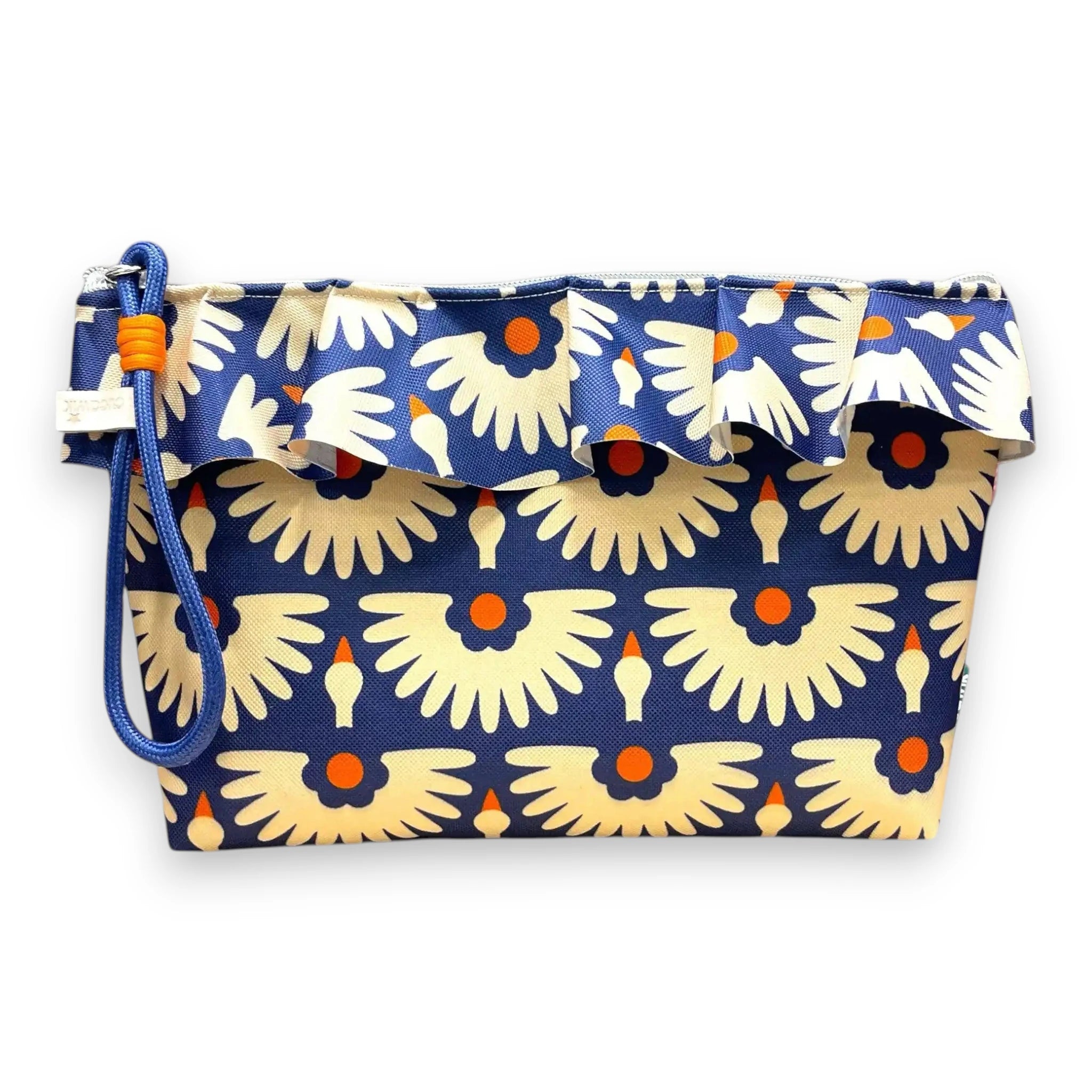 Necessaire Grande Impermeável com Folho Maggy Cucawik