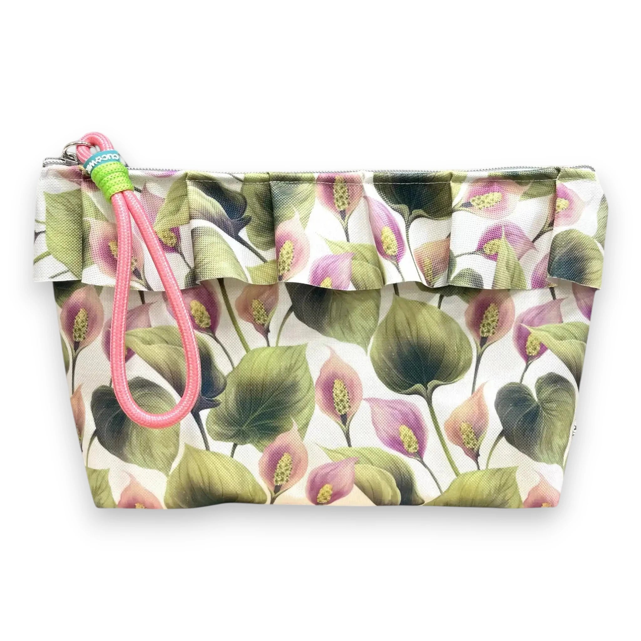 Necessaire Grande Impermeável com Folho Maggy Cucawik