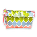 Bolsa Maggy Grande Impermeável com Folho Ikat Pastel Rosa Verde Azul | Cucawik