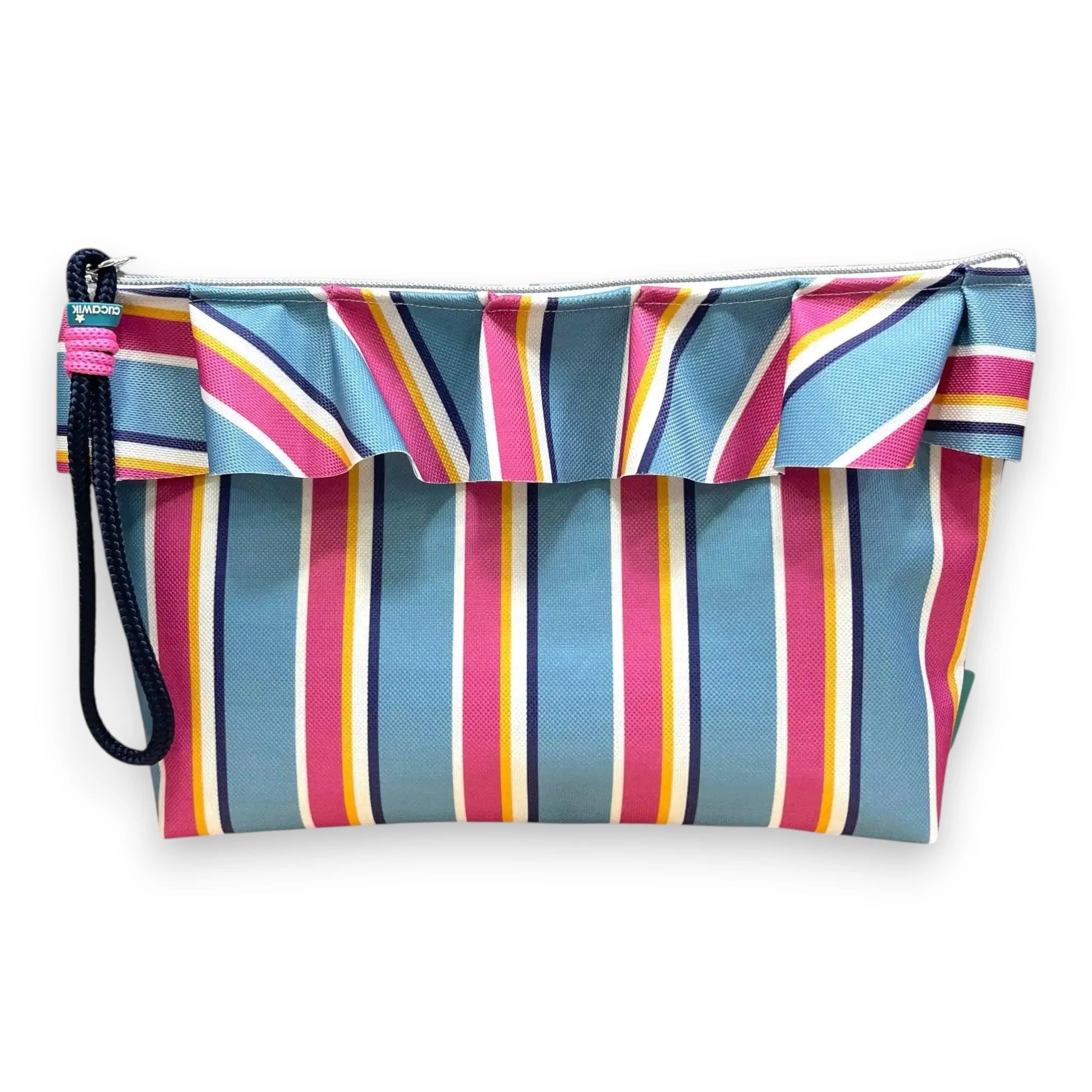 Necessaire Grande Impermeável com Folho Maggy Cucawik