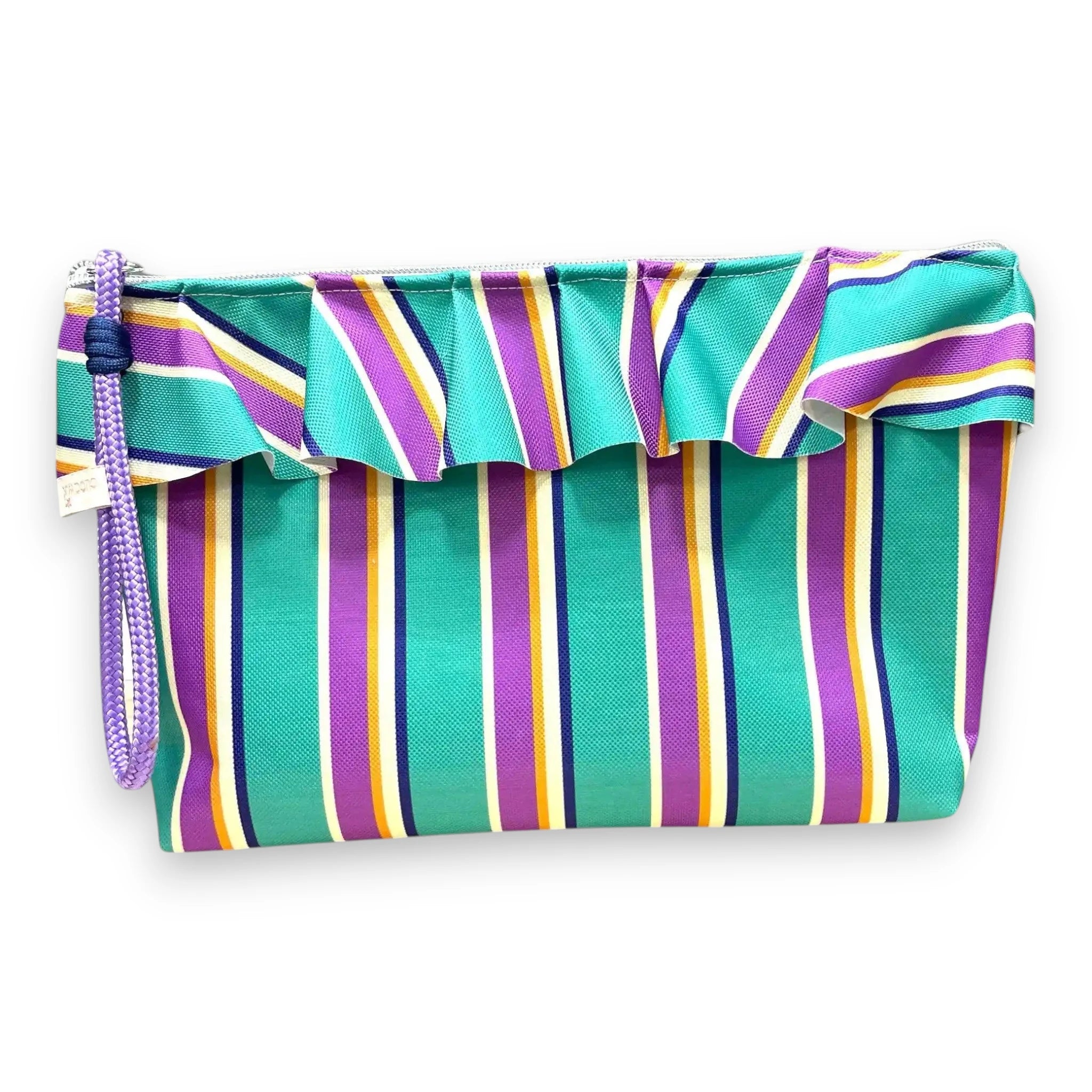 Necessaire Grande Impermeável com Folho Maggy Cucawik