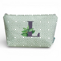 Bolsa Grande Impermeável Guta Verde Letra L | Cucawik