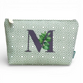 Bolsa Grande Impermeável Guta Verde Letra M | Cucawik