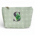 Bolsa Grande Impermeável Guta Verde Letra S | Cucawik