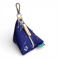 Necessaire Piramidal Impermeável Geo Espaço Clássico Marinho (P290B) | Cucawik