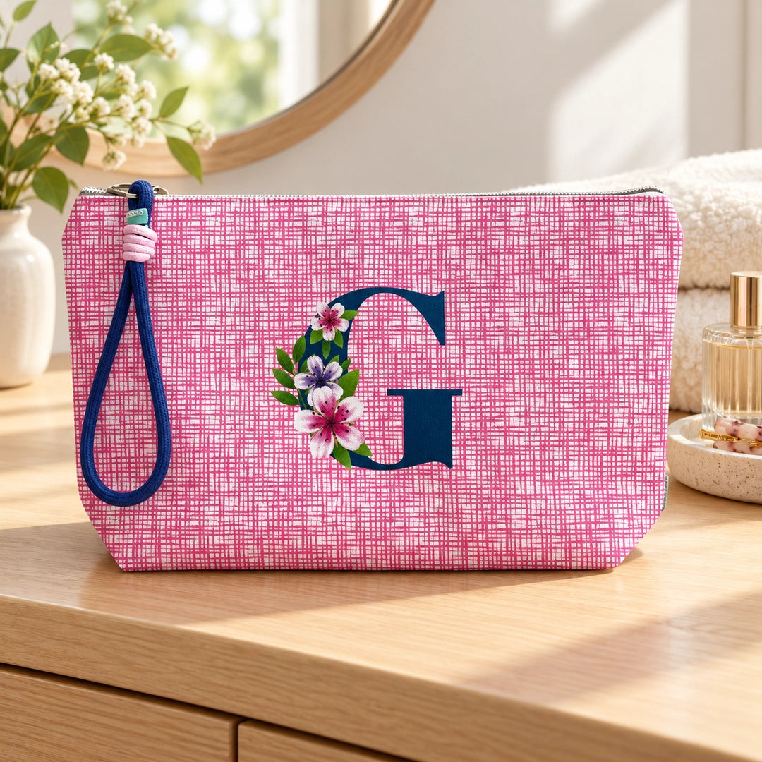 Bolsa Vera rosa letra G — num toucador
