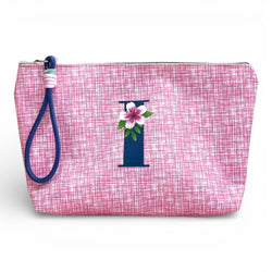 Necessaire Grande Impermeável Vera Rosa Letra I | Cucawik