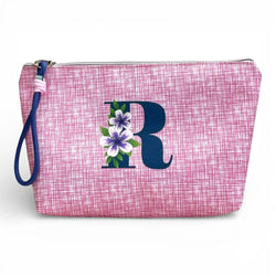 Necessaire Grande Impermeável Vera Rosa Letra R | Cucawik
