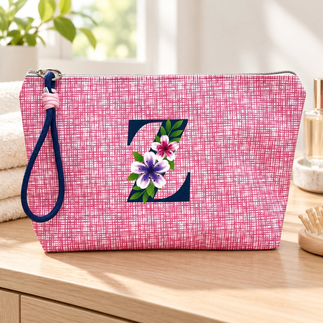 Bolsa Vera rosa letra Z — num toucador