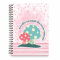 Caderno Argolas A5 Liso "Acredita na Magia dos Novos Começos"