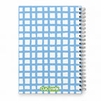 Contracapa do Caderno Argolas A5 Liso "Feeling Crabby? Hugs!"