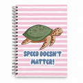 Caderno Argolas A5 Liso "Speed Doesn't Matter!"