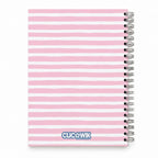 Contracapa do Caderno Argolas A5 Liso "Speed Doesn't Matter!"