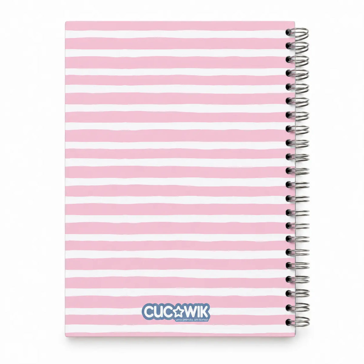 Contracapa do Caderno Argolas A5 Liso "Speed Doesn't Matter!"