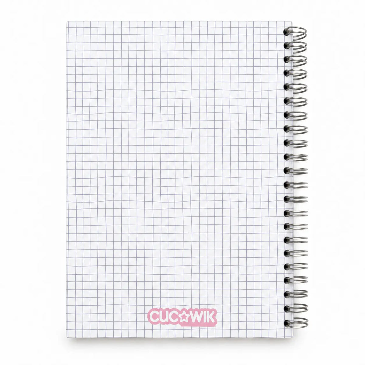 Contracapa do Caderno Argolas A5 Liso "Uns Sentem a Chuva, Outros Apenas se Molham"