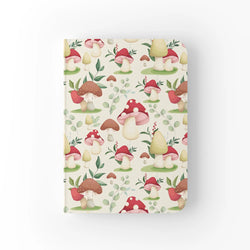Caderno Bloom Bullet A5 Cogumelos Ilustrados Creme | Cucawik