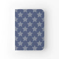 Caderno Liso A5 Estrelas Brancas Azul | Cucawik
