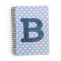 Caderno Argolas A5 com Letra Ganga B | Cucawik