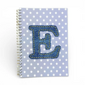 Caderno Argolas A5 com Letra Ganga E | Cucawik