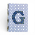 Caderno Argolas A5 com Letra Ganga G | Cucawik
