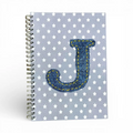 Caderno Argolas A5 com Letra Ganga J | Cucawik