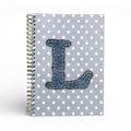 Caderno Argolas A5 com Letra Ganga L | Cucawik
