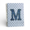 Caderno Argolas A5 com Letra Ganga M | Cucawik