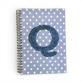 Caderno Argolas A5 com Letra Ganga Q | Cucawik