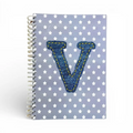 Caderno Argolas A5 com Letra Ganga V | Cucawik