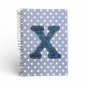 Caderno Argolas A5 com Letra Ganga X | Cucawik