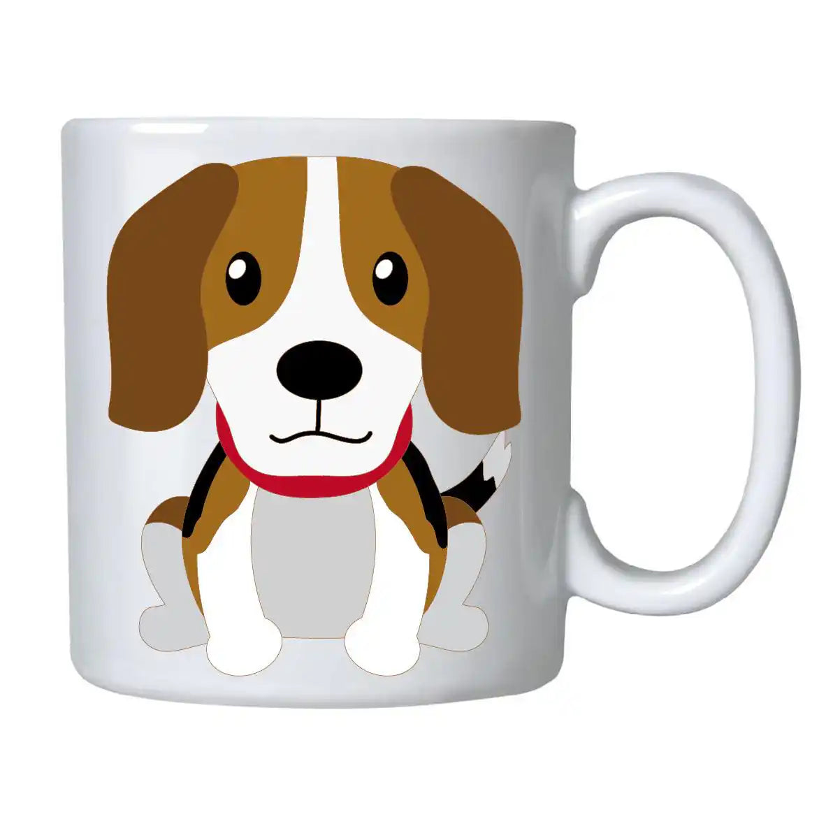 Caneca de Animais Beagle em Cerâmica Cucawik - Cucawik
