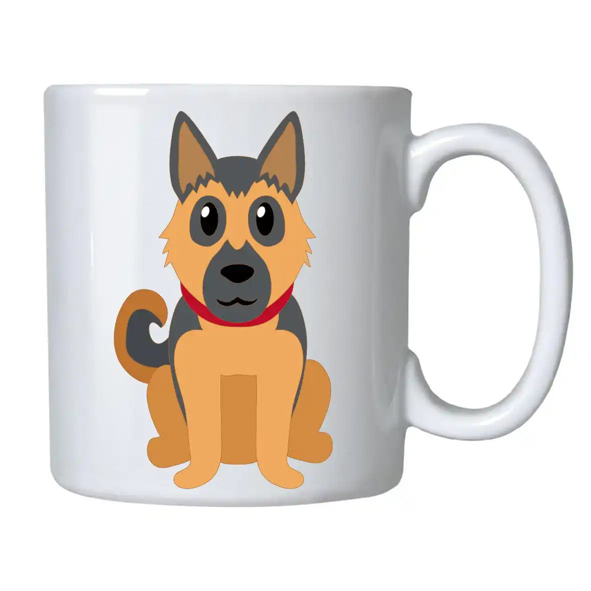 Caneca de Animais Pastor Alemão em Cerâmica Cucawik - Cucawik