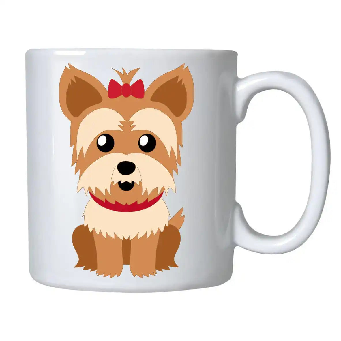 Caneca de Animais Yorkshire em Cerâmica Cucawik - Cucawik