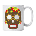 Caneca de Cerâmica com Caveira Mexicana | Cucawik
