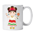 Caneca de Cerâmica Inspirada na Pintora Frida Kahlo | Cucawik