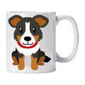 Caneca de Cerâmica Cão American Shepherd | Cucawik