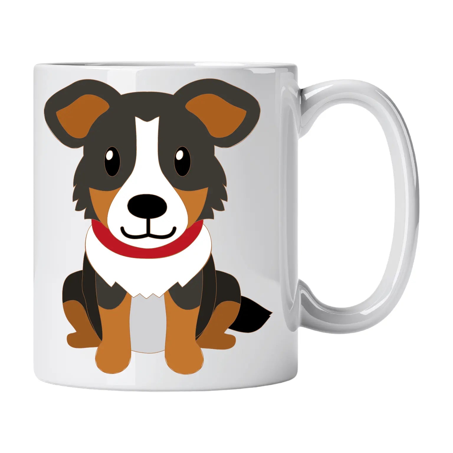 Caneca de Cerâmica Cão American Shepherd | Cucawik