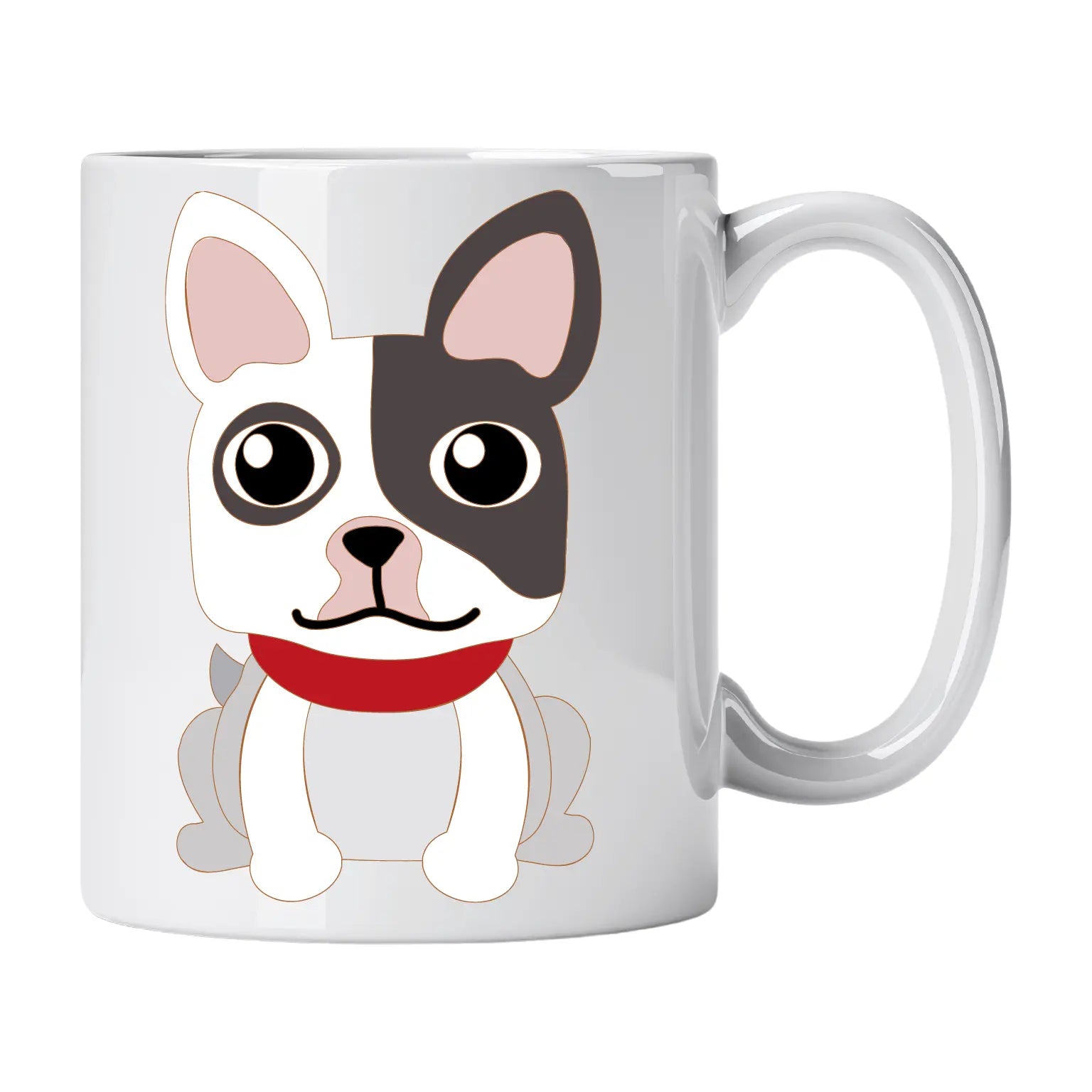 Caneca de Cerâmica Cão Bulldog Francês | Cucawik